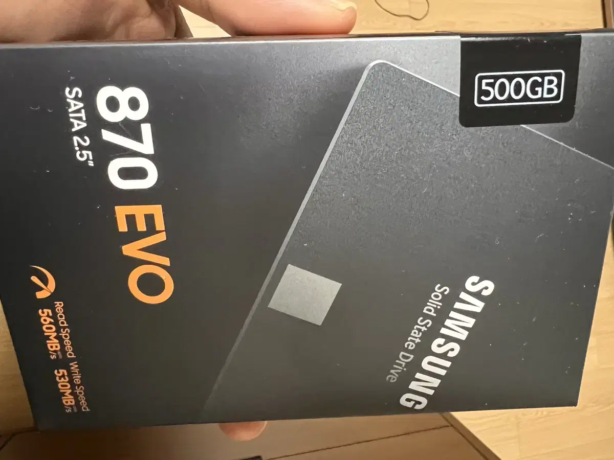 SSD 870 EVO 500GB 미개봉 신품